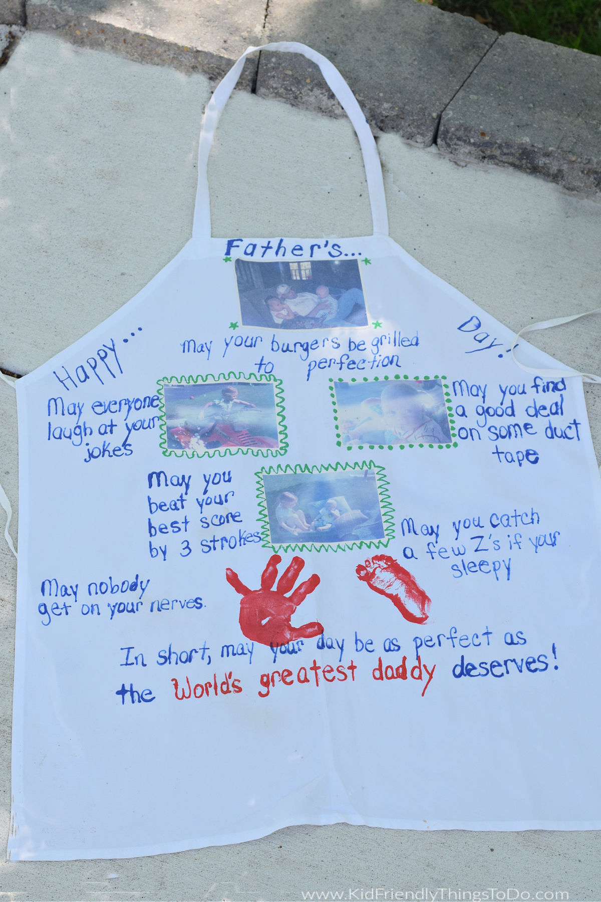 DIY Father's Day Apron 