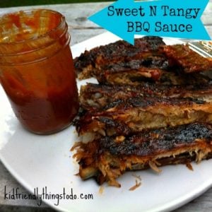 sweet and tangy barbecue sauce