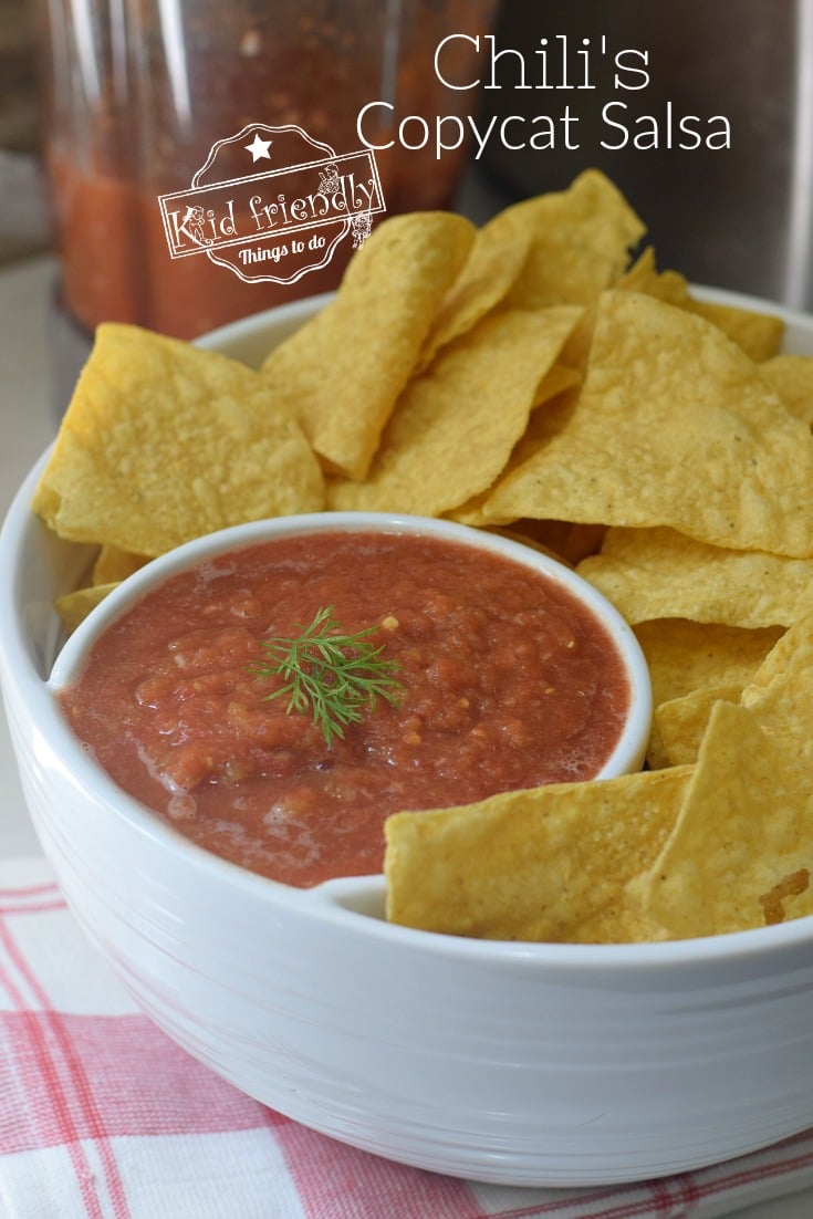 Chili's Copycat Salsa Recipe | Kid Friendly Things To Do