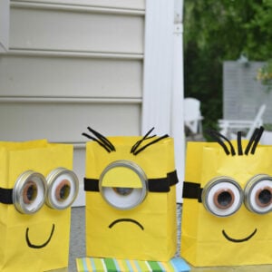 Minion Paper Bags Craft and Party Bags