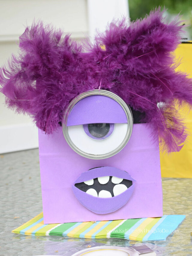 Evil Minion Gift Bag Craft – Story