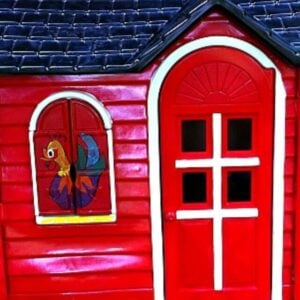 upcycled farmhouse playhouse