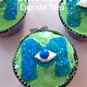 Easy Monsters University Party Cupcake Idea