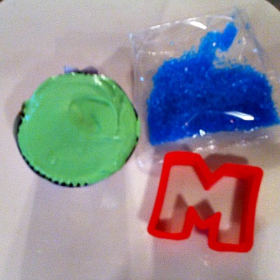 Monsters University Cupcake Idea