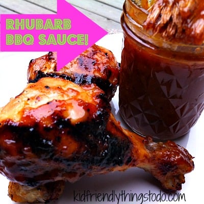 Rhubarb Barbeque Sauce Recipe – Kid Friendly Things To Do