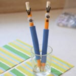 Minion pencil craft