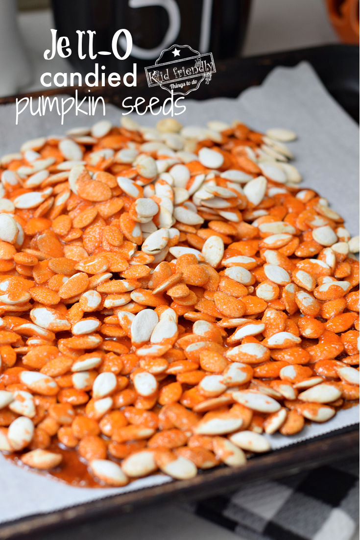 Jell-O Candied Pumpkin Seeds Recipe 