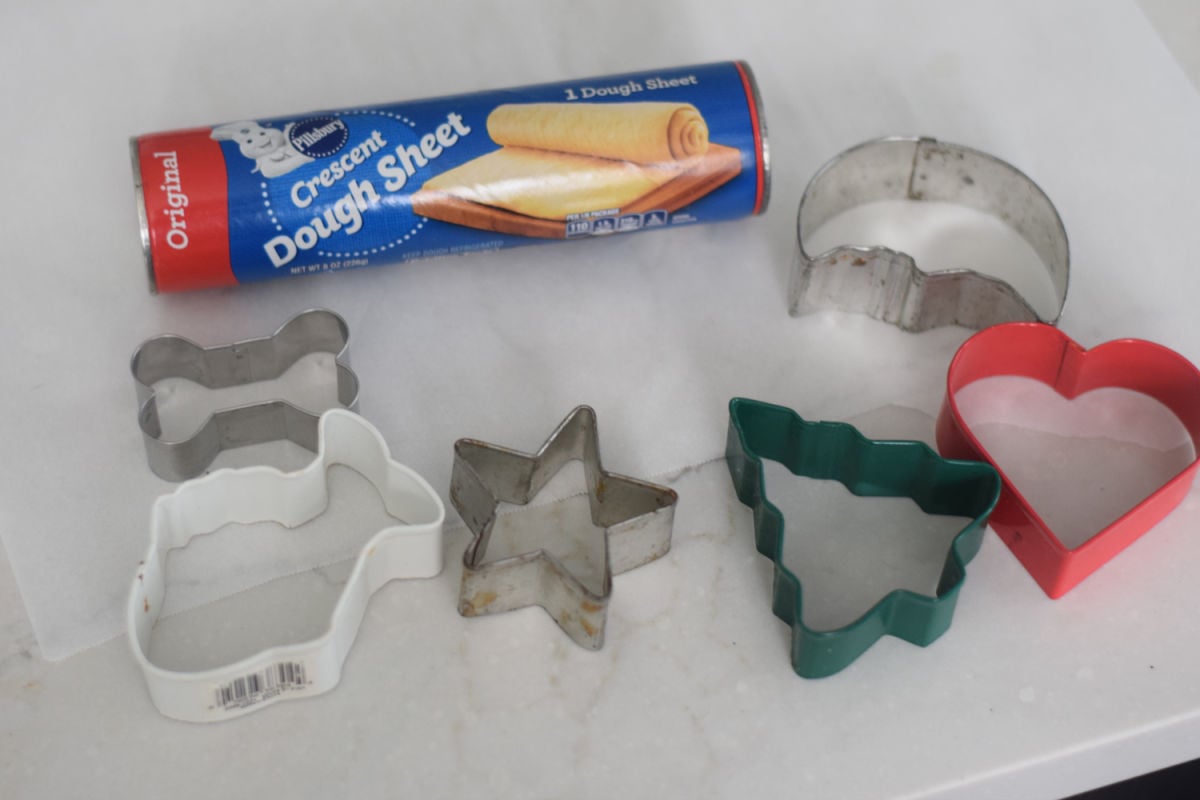cookie cutter crescent shapes ingredients