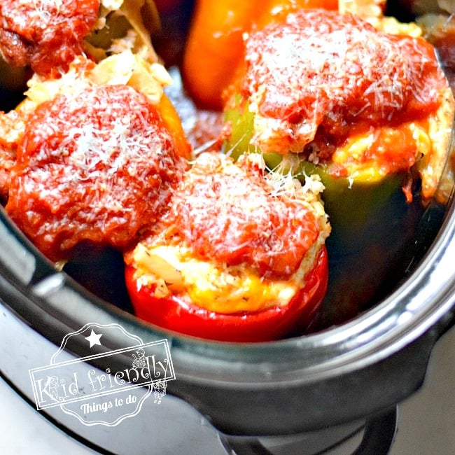 You are currently viewing Vegetable Stuffed Peppers Recipe for Oven or Slow Cooker