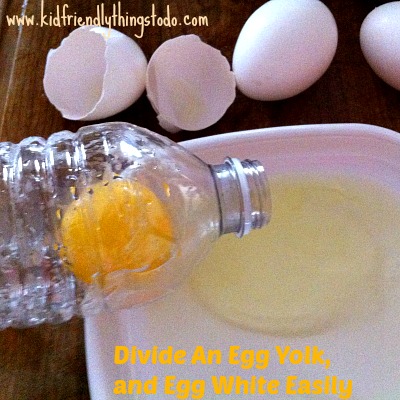 Easily Divide An Egg Yolk And Egg White With This Simple Trick!