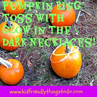 Pumpkin Ring Toss Game