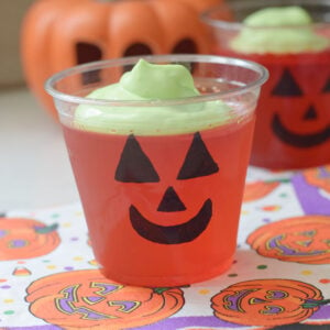 Jell-O Jack-O-Lantern