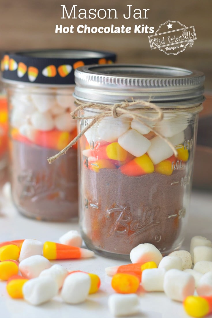 Fall Thanksgiving Hot Cocoa kit and gift idea 