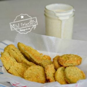 Read more about the article Mouthwatering Fried Pickles with Ranch Dipping Sauce Recipe | Kid Friendly Things To Do