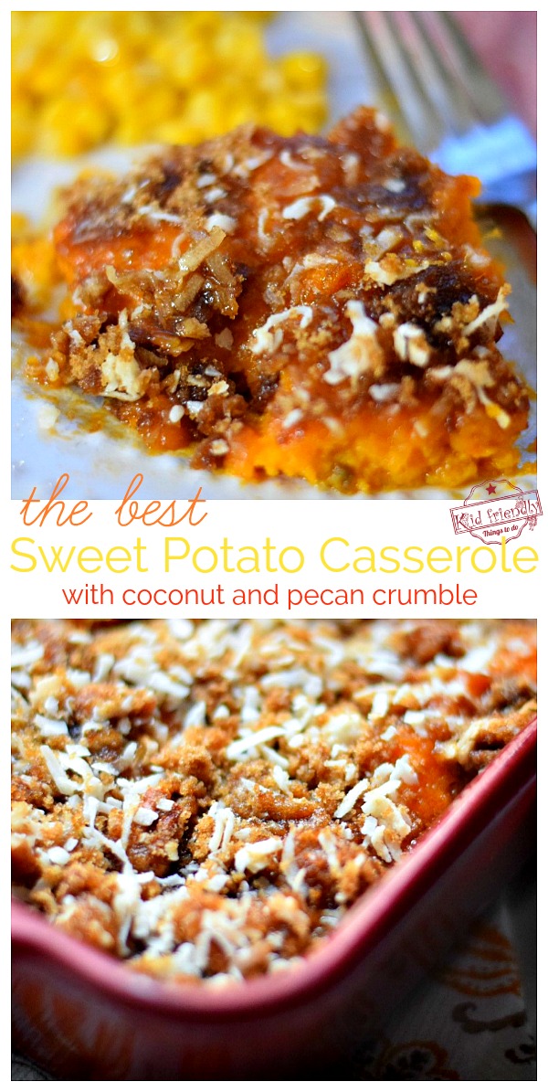 sweet potato casserole recipe 