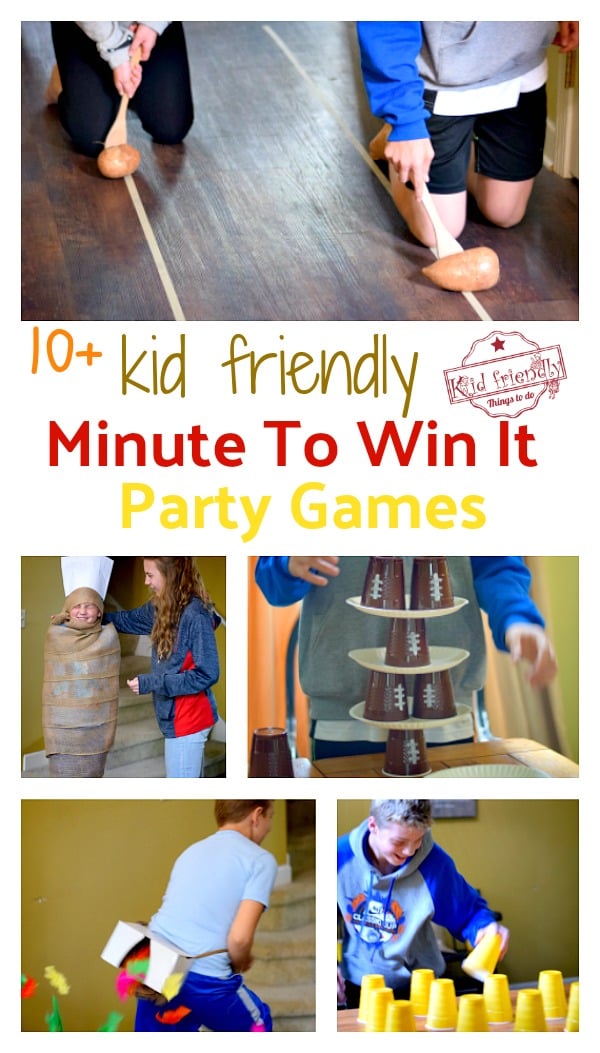 Thanksgiving Minute to Win It Games 