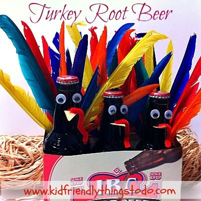 Awesome! Turkey Root Beer for a fun Thanksgiving Drink!!!!!!!