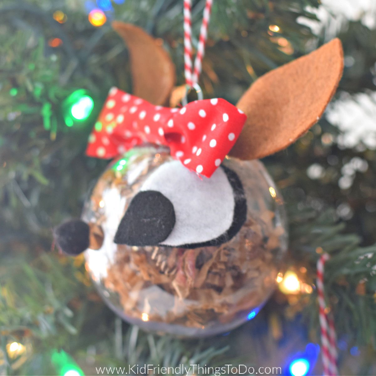 DIY Clarice from Rudolph Ornament to Make