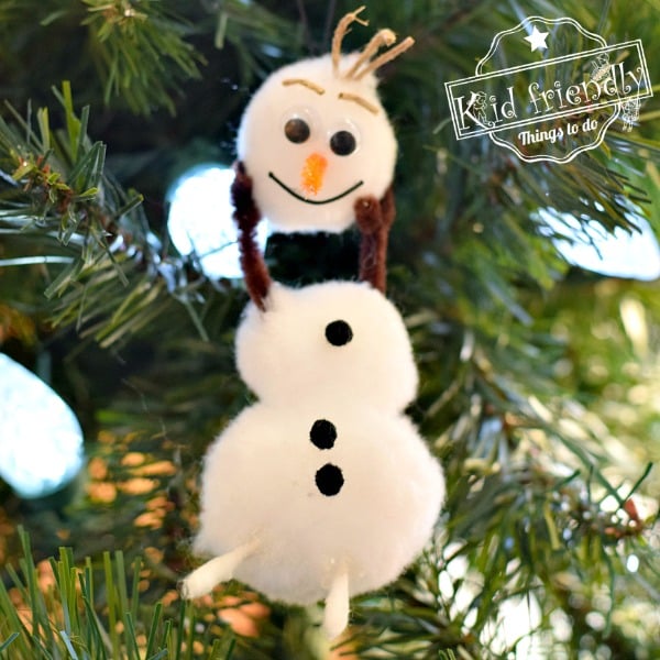 You are currently viewing Olaf From the Movie Frozen Christmas Ornament | Kid Friendly Things To Do