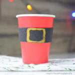 Santa cup craft