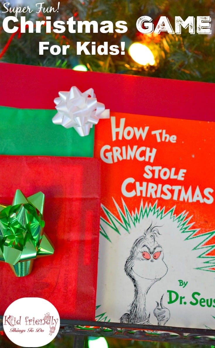 A Fun Holiday Game for Kids Using “How the Grinch Stole Christmas”