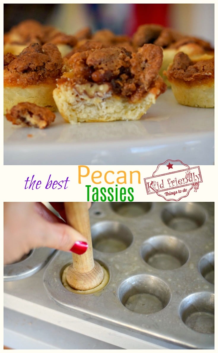 Making Pecan Tassies 