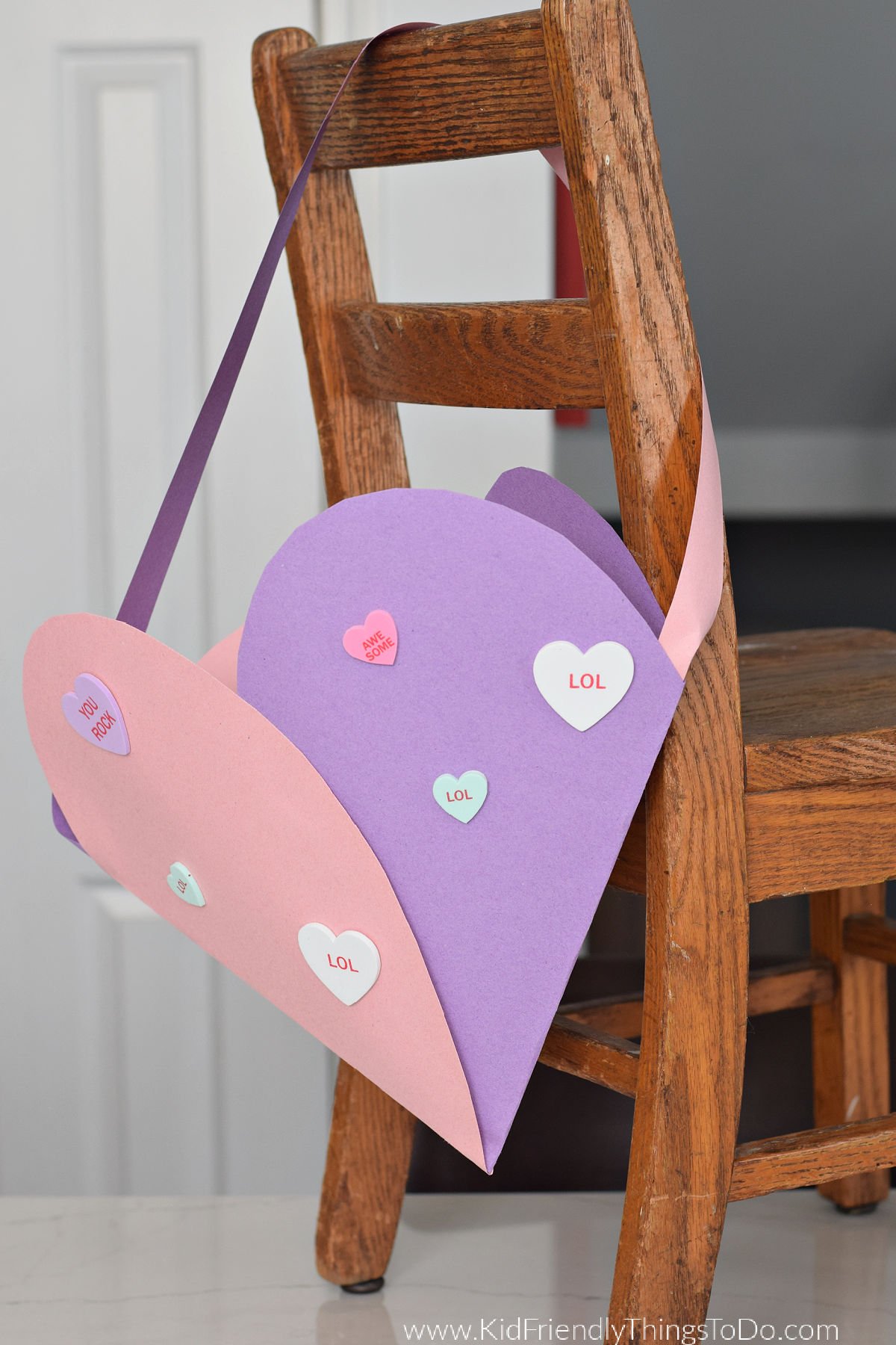 Valentine's Day Card Holder for school