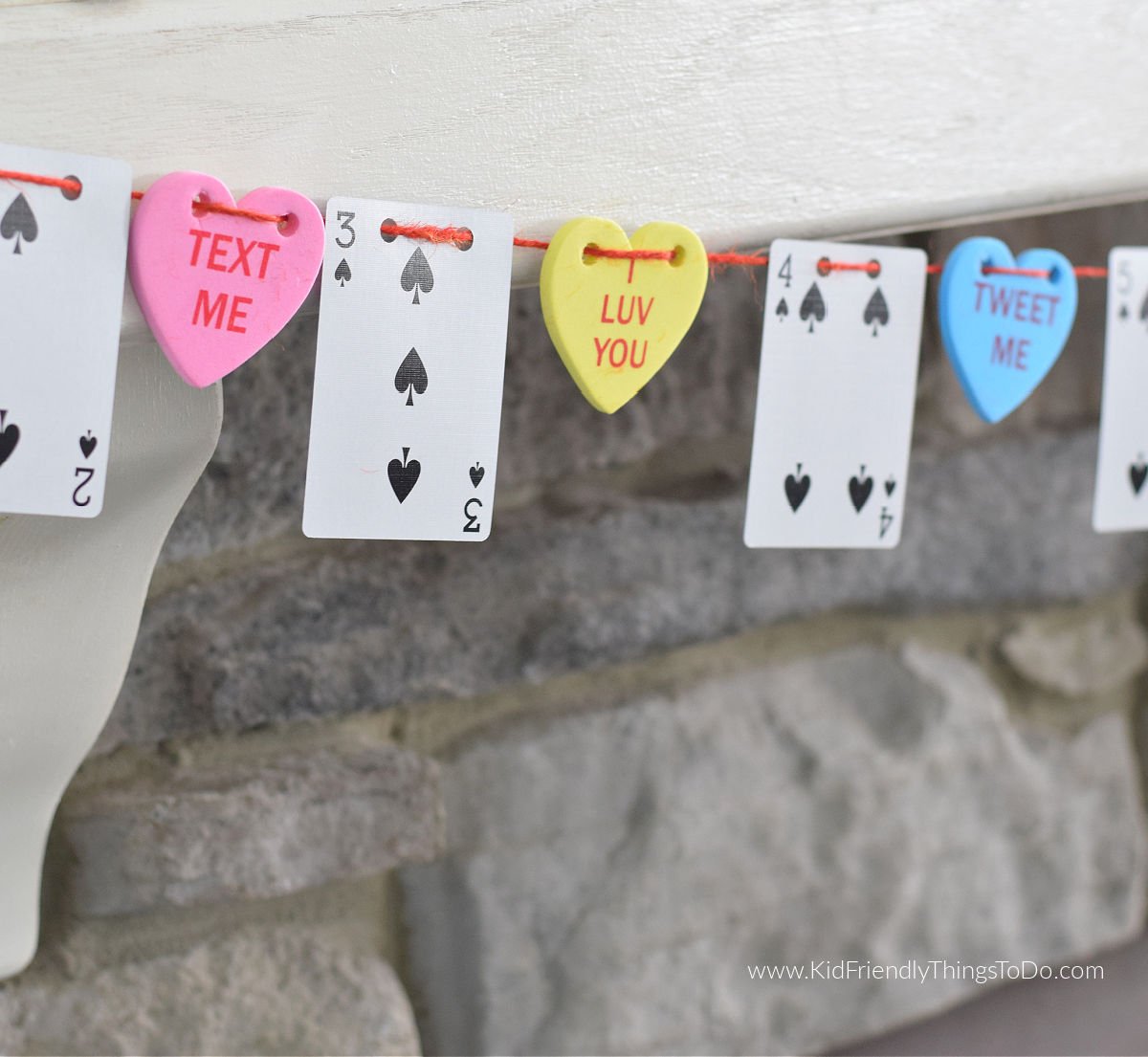 Valentine's Day Garland DIY