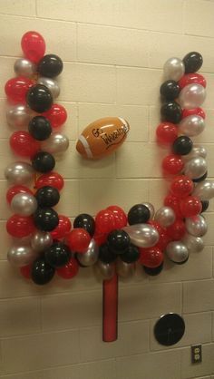 football goal post balloon