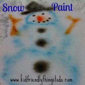 Easy DIY Snow Paint Recipe