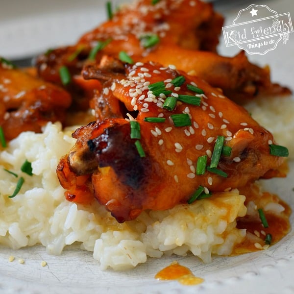 You are currently viewing Slow Cooker Sticky Chicken Wings Recipe | Kid Friendly Things To Do
