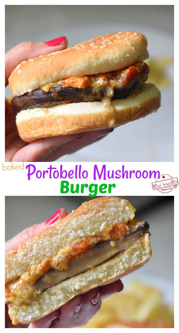 portobello mushroom burger 