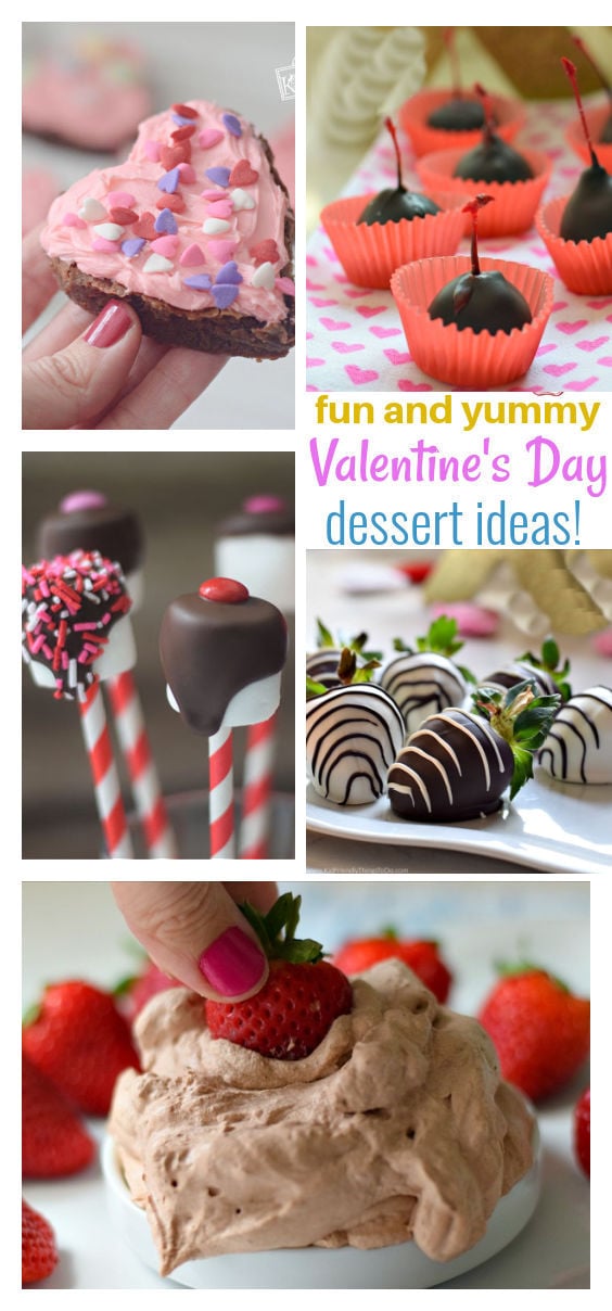 Valentine desserts 