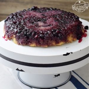 blueberry skillet cake