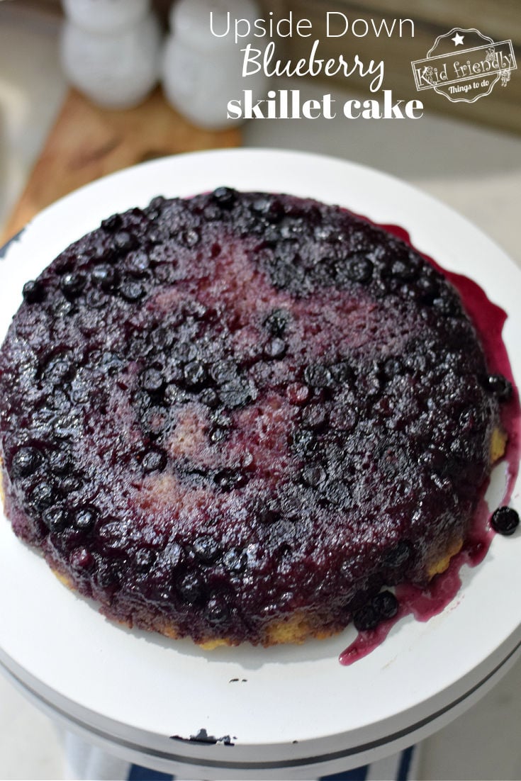 blueberry skillet cake 