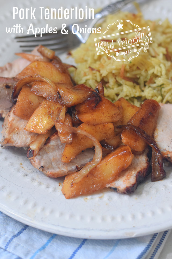 pork tenderloin with apples and onions 