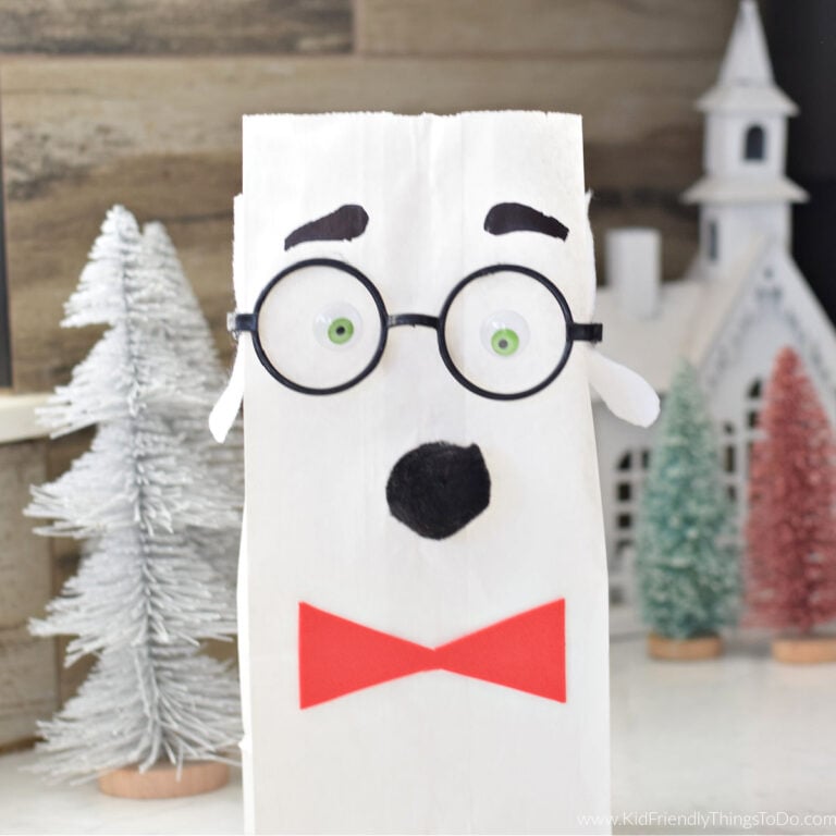 Mr. Peabody bag craft