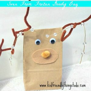 Sven Frozen Paper Bag Craft