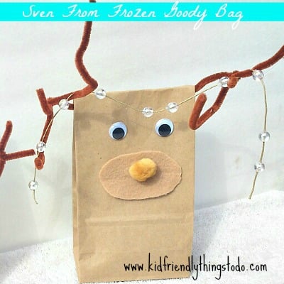 Sven From Frozen Paper Bag Craft – Kid Friendly Things To Do