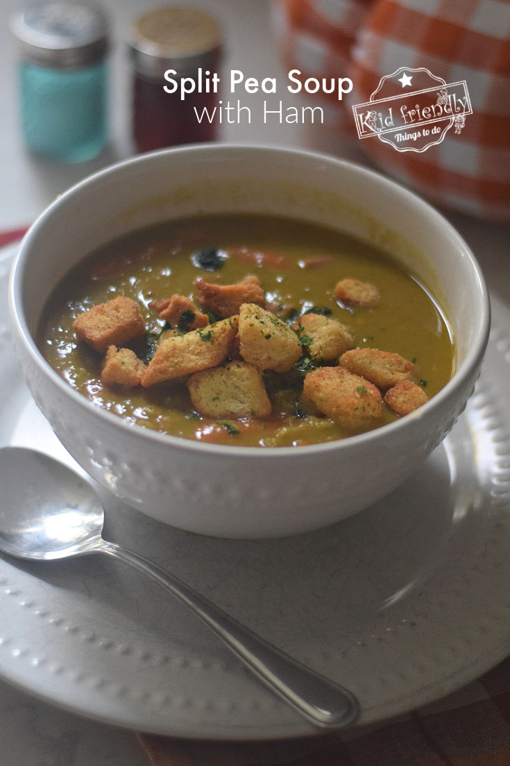 split pea soup recipe easy 