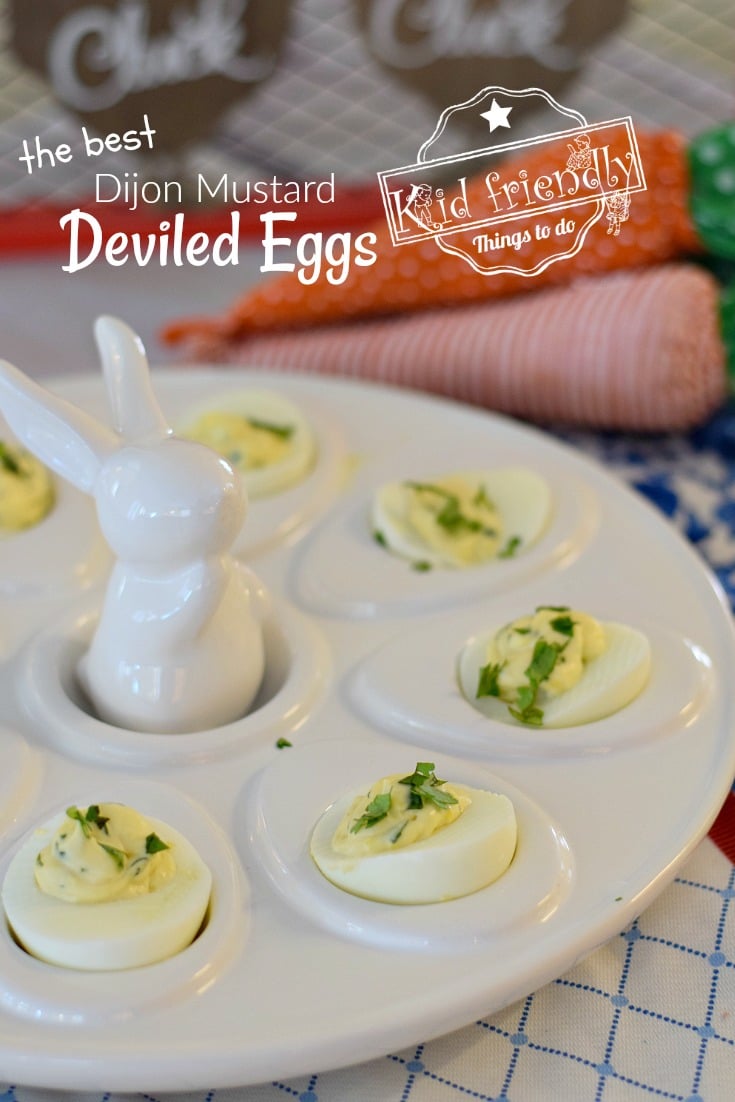 Dijon Mustard Spicy Deviled Eggs