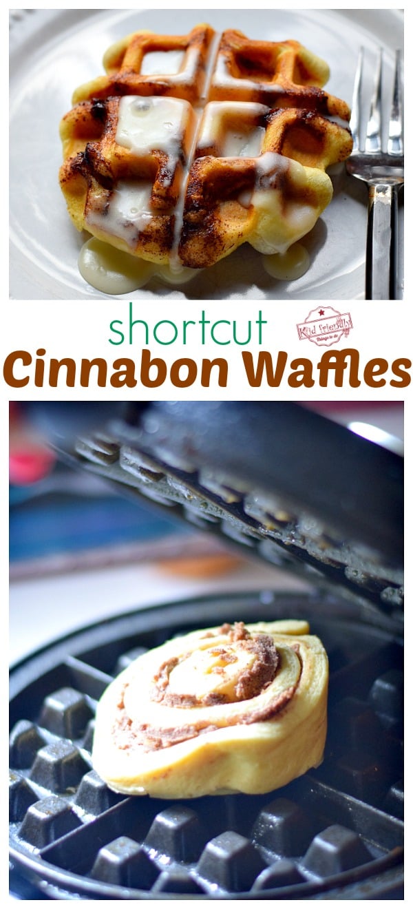Cinnabon Cinnamon Roll Waffles