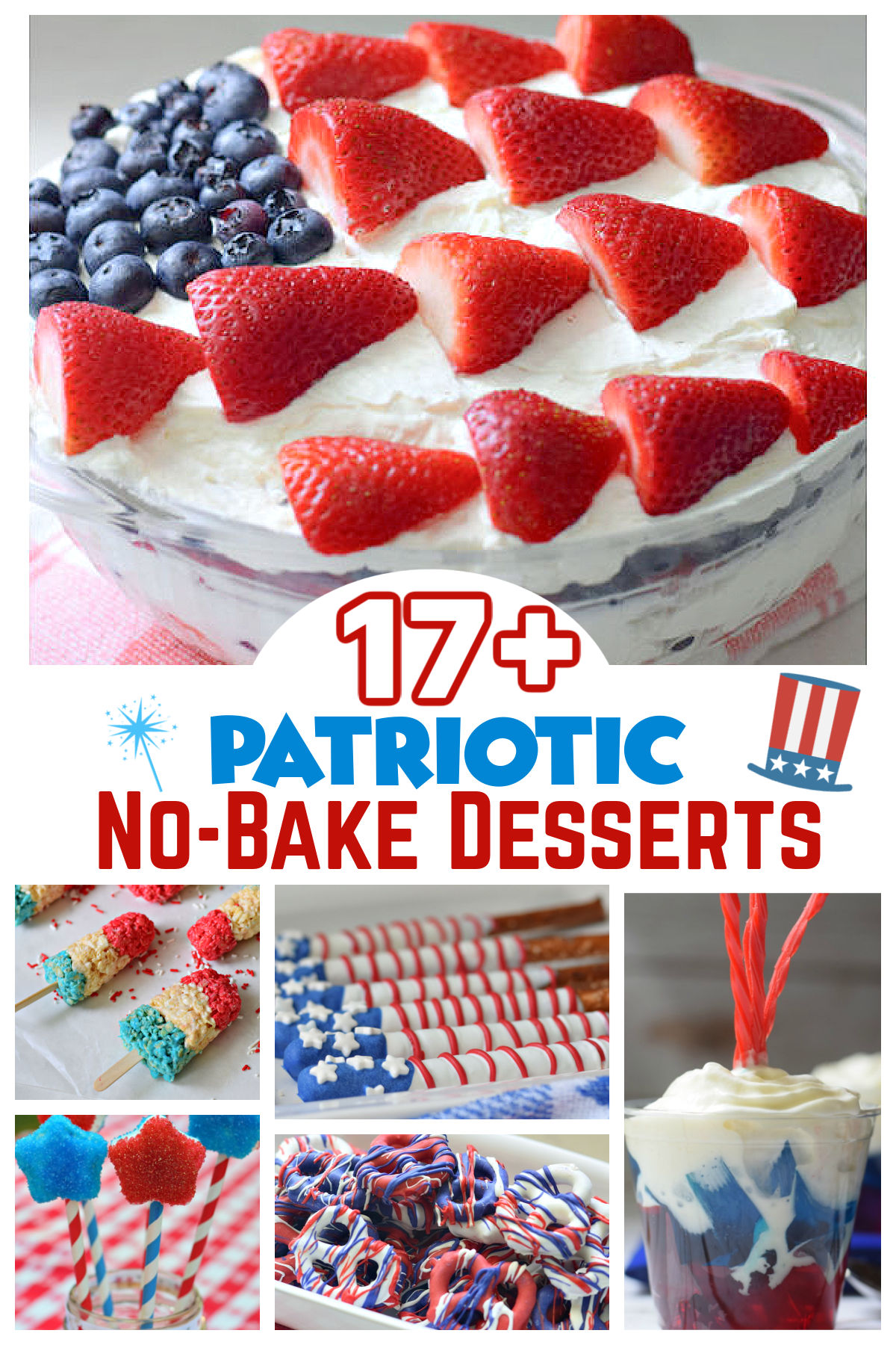 patriotic no-bake desserts 