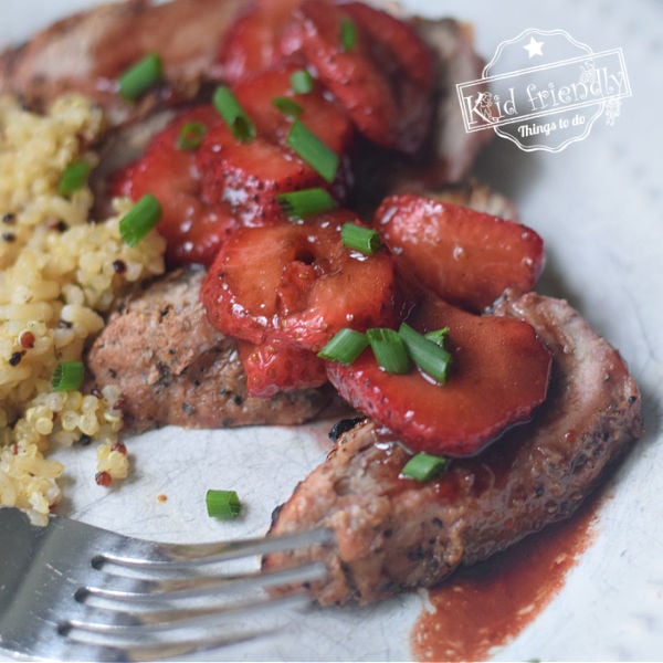 Read more about the article Strawberry Sauce for Meat {so delicious} – Kid Friendly Things To Do