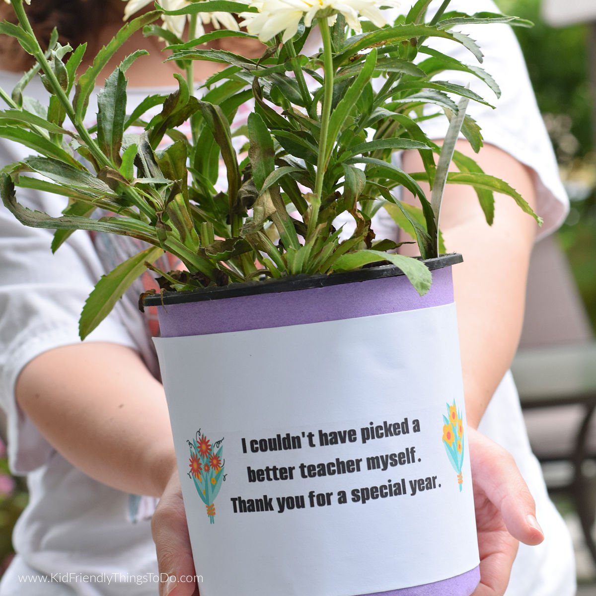 plant teacher gift idea