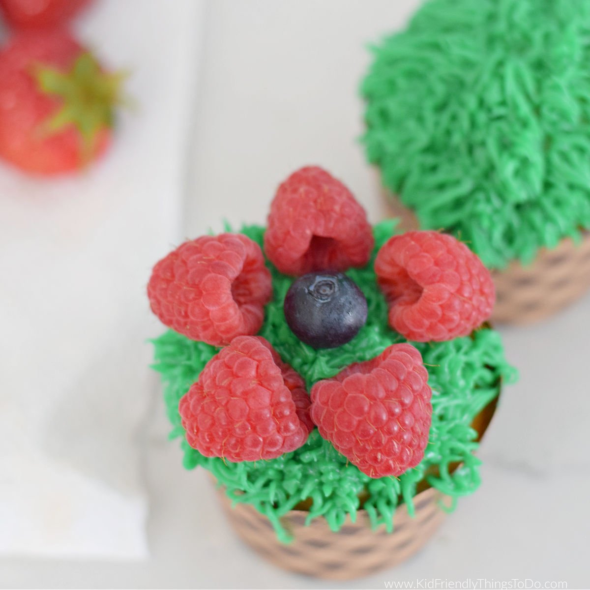flower cupcakes
