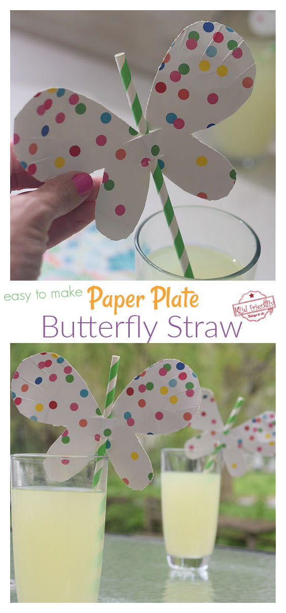 Butterfly Straw Topper – Glitter and Crafts 4U