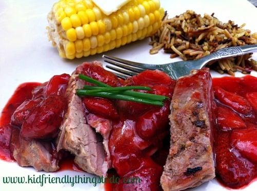 Strawberry sauce for pork tenderloin