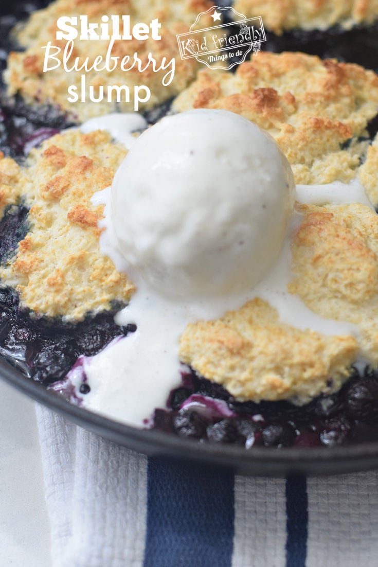 skillet blueberry slump recipe 