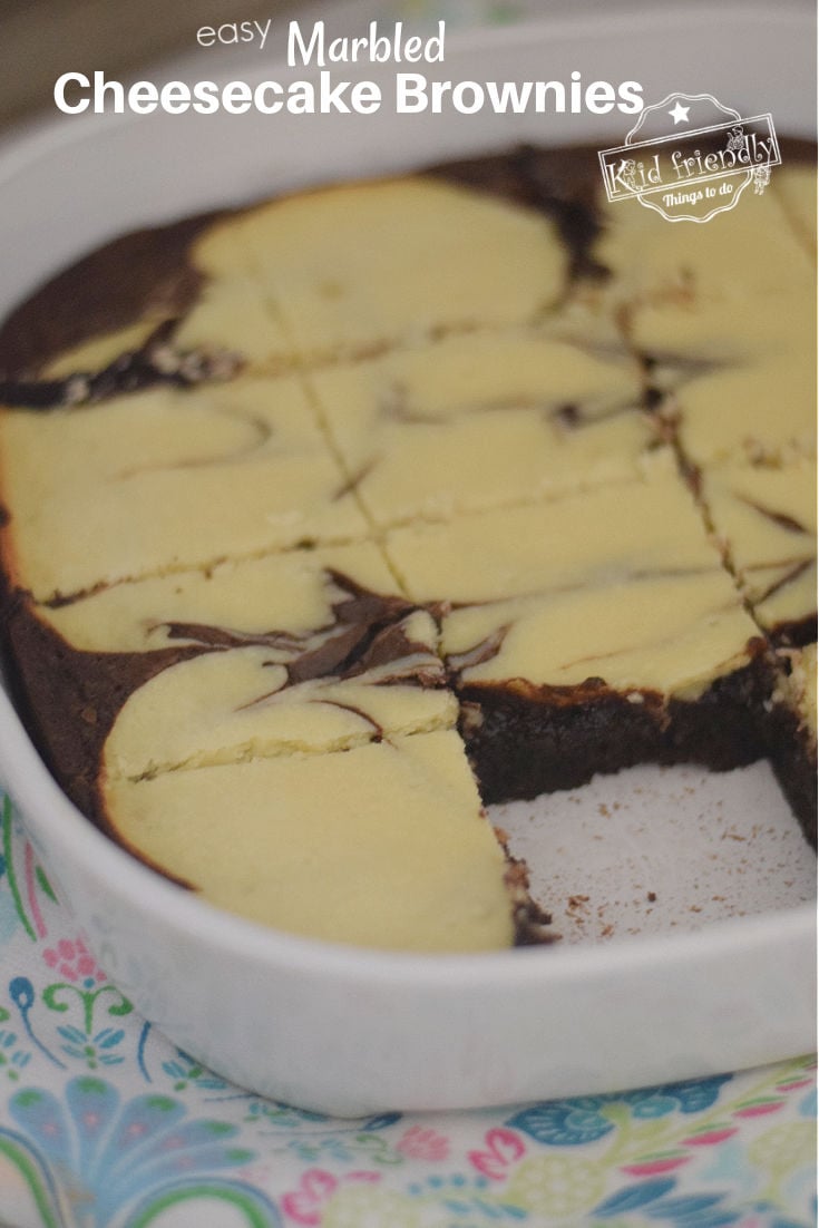 marbled cheesecake brownies recipe 